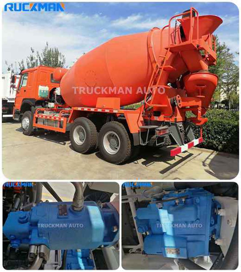 concrete mixer truck