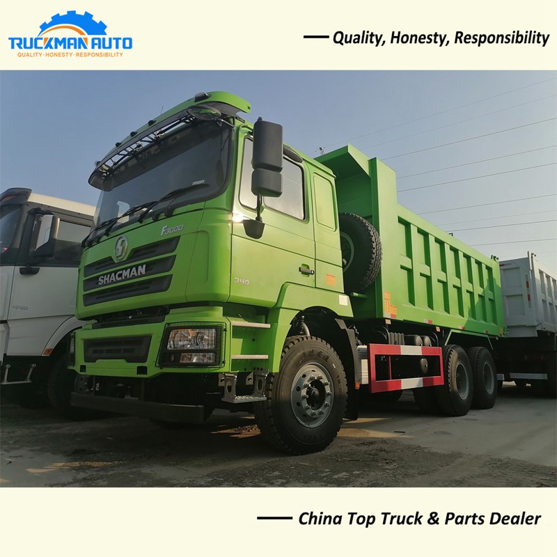 SHACMAN F3000 340HP Tipper Truck For Zambia