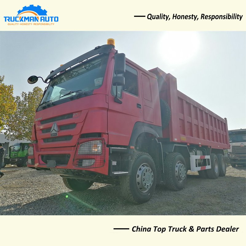 50 Ton SINOTRUCK 8x4 Dump Truck For Liberia