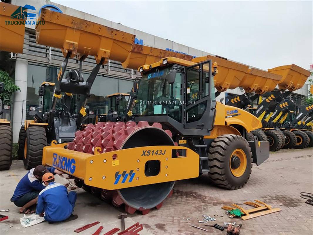XCMG XS143J 14 Ton Single Drum Road Compactor