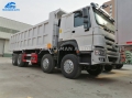12 Wheel 50 Tons SINOTRUK HOWO 8x4 Tipper Truck