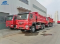 10 Wheel 371HP SINOTRUCK Dump Truck For East Africa