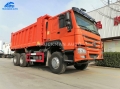 EURO 2 Engine 371HP SINOTRUK HOWO Dump Truck For Philippines