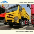 SINO Dump Truck With U Shape Cargo Box For Guinea