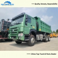 25 Tons 10 Wheels SINOTRUK HOWO 380HP Tipper Truck For Nigeria
