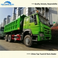 400HP SINOTRUK HOWO 6x4 Tipper Truck For Ghana