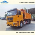 380HP SHACMAN F2000 6X4 10 Tires Tipping Truck For Nigeria