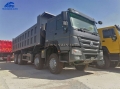 371HP SINOTRUK HOWO 8x4 RHD Dump Truck For Zambia