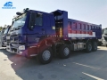 SINOTRUK HOWO 8x4 Dump Truck With 371HP Engine For Sale