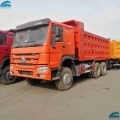 Used SINOTRUK HOWO 6x4 Dump Truck With New Cargo Box