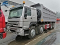 12 Wheel SINOTRUK HOWO 8x4 Dump Truck For Mauritania