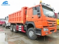 20m3 371HP SINOTRUK HOWO 6x4 Tipper Truck For Ghana