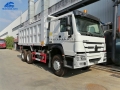 25 Tons 10 Wheel SINOTRUK HOWO Tipper Truck For Cote D'Ivoire