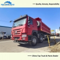 12 Wheels 400HP SINOTRUCK Tipping Truck