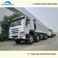 8X4 SINOTRUK HOWO 400HP Dumper Truck For Guinea