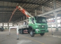 XCMG Brand Concrete Pump Truck With HOWO Truck Chassis