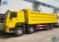 5% Discount ! SINOTRUK HOWO 8x4 12 Wheel Dump Truck For Sale