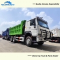 10 Wheels SINOTRUK HOWO 380HP Dump Truck For Rwanda