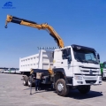 30 Tons Sino Truck HOWO Dump Truck With Crane