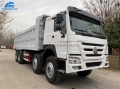 2016 Year Used HOWO 8x4 Dump Truck For Dr Congo