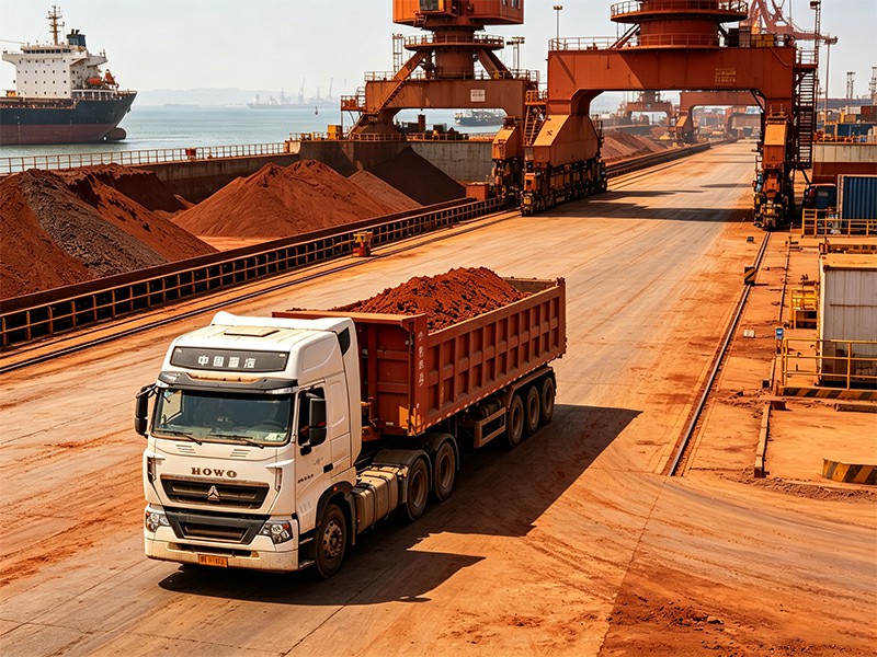 semi trailer From Railway Yards to Ports