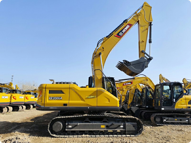 XCMG XE200GA excavator side view