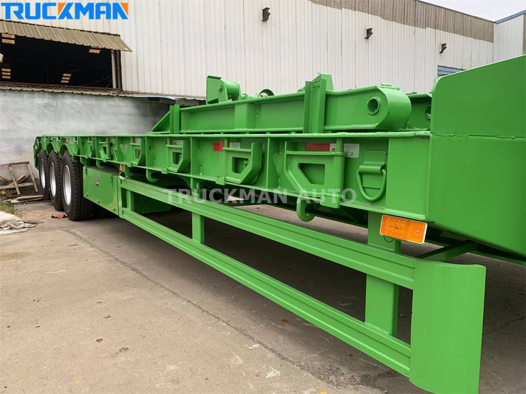 low bed trailer