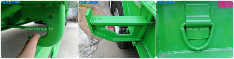 low bed trailer detail picture