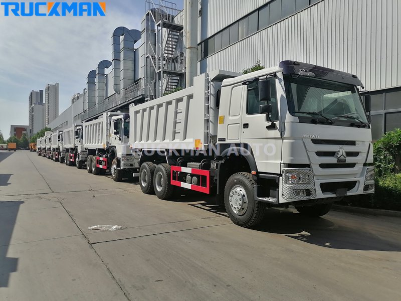 20 units SINOTRUK HOWO 371HP dump truck to Philippines
