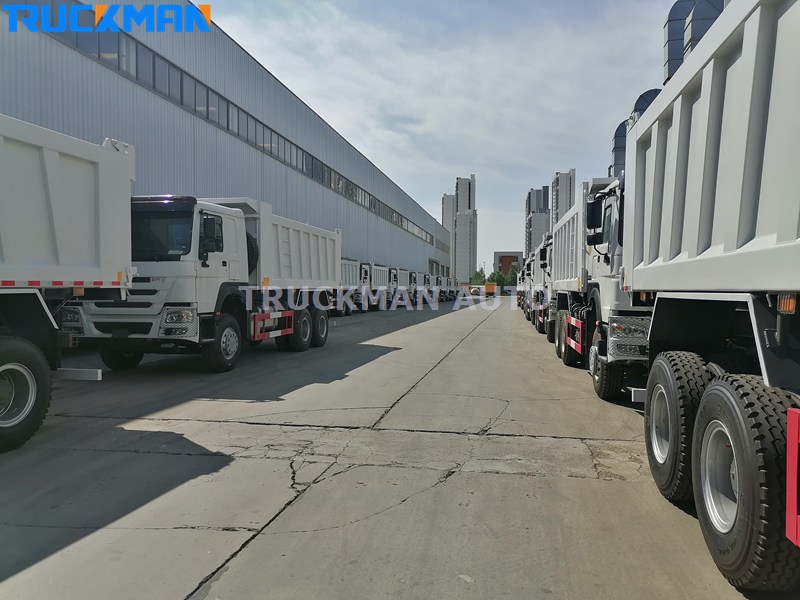 20 units SINOTRUK HOWO 371HP dump truck to Philippines