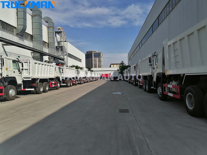 20 units SINOTRUK HOWO 371HP dump truck to Philippines
