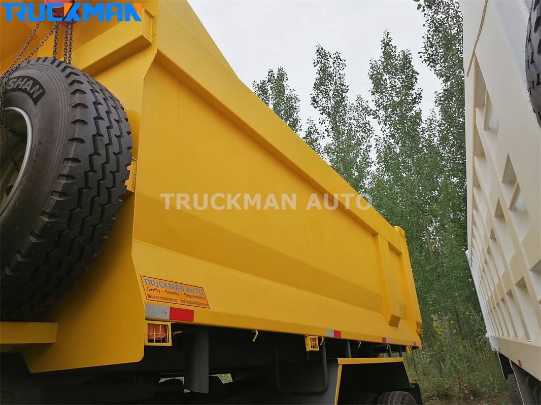U shape dump truck