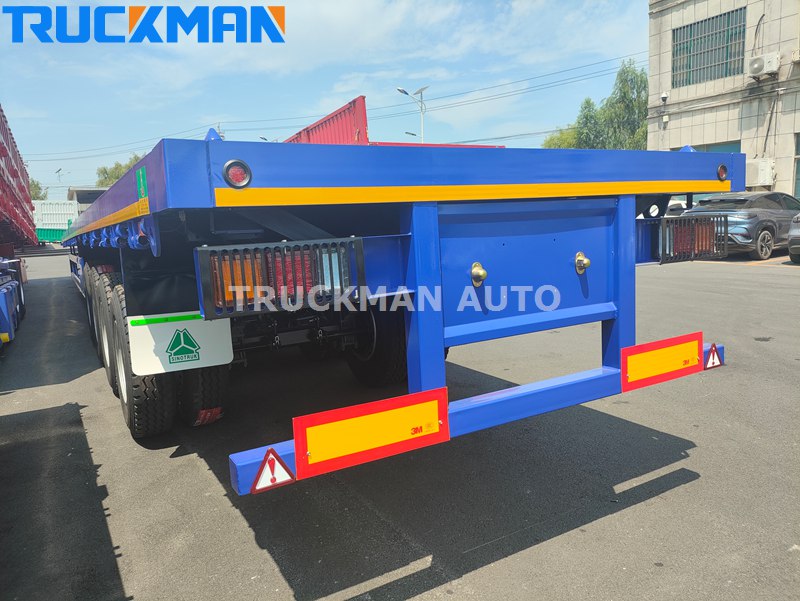 4 Axles 70 Tons Flat-bed Trailer