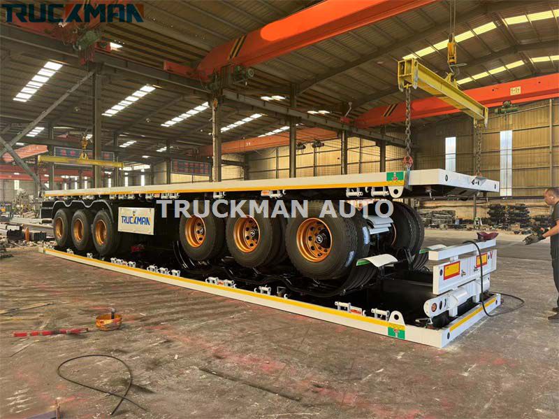 flatbed semi trailer