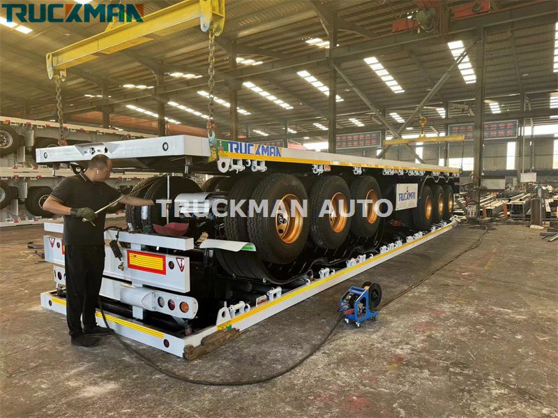 flatbed semi trailer