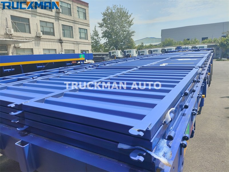 5 axles fence trailer