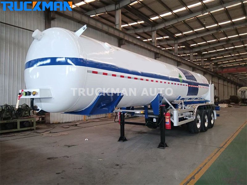 Liquid Nitrogen Semi-trailer