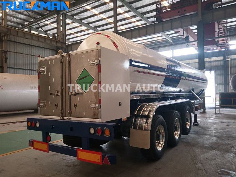 Liquid Nitrogen Semi-trailer
