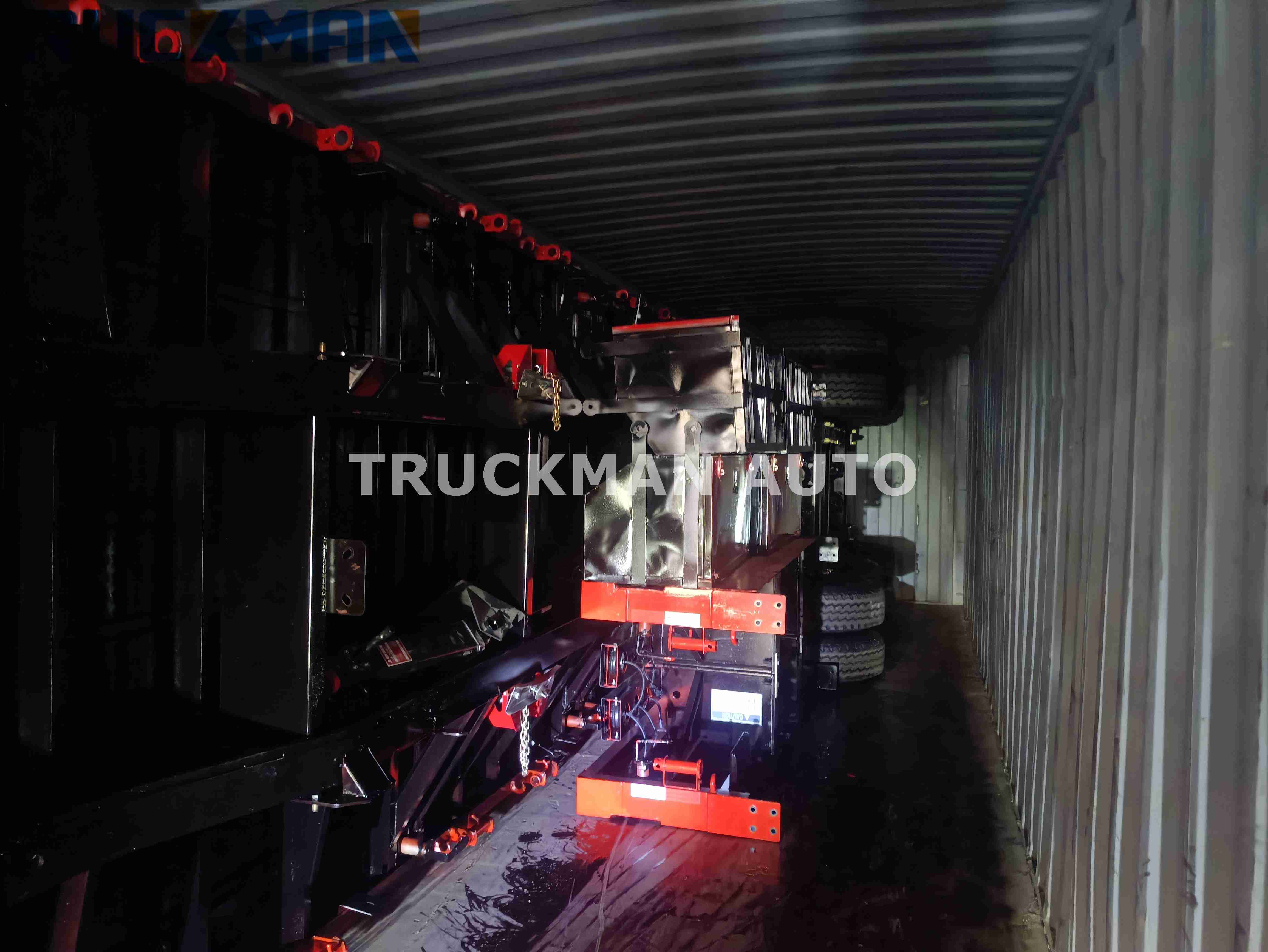 flatbed trailer