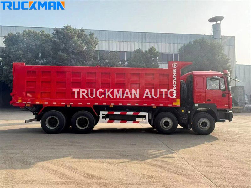SHACMAN F3000 8X4 Dump Truck - Chassis Protection for Simandou's Harsh Road Conditions