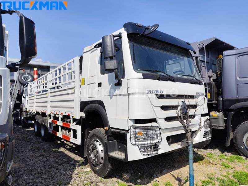HOWO 6x4 340HP cargo truck front view