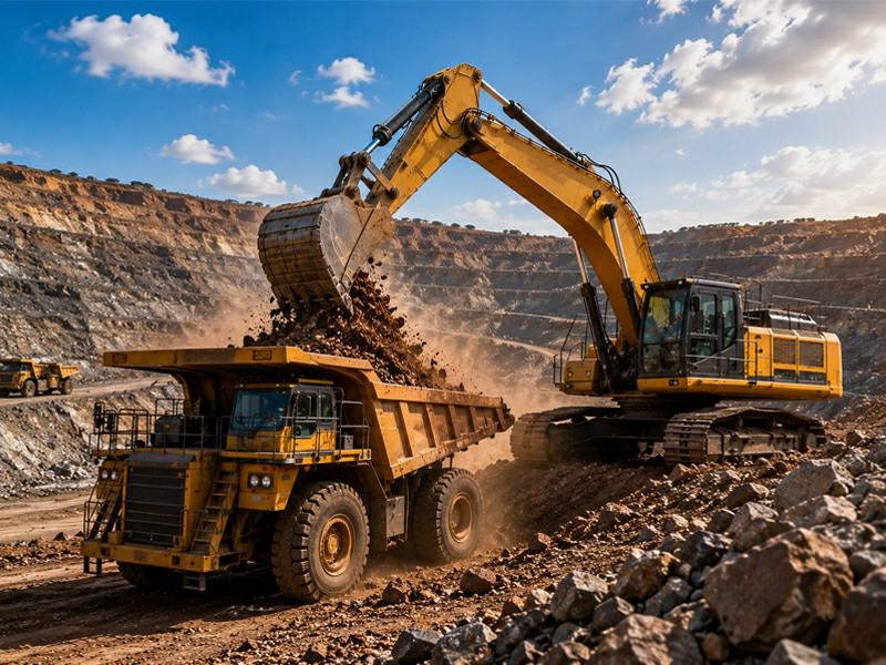 Mining Site Operation