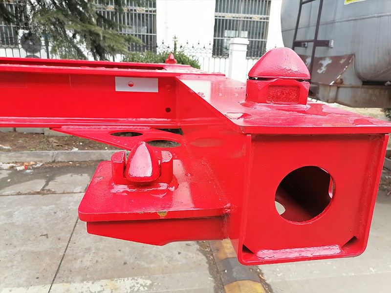 3 Axles Skeleton Container Semi Trailer Locking Block