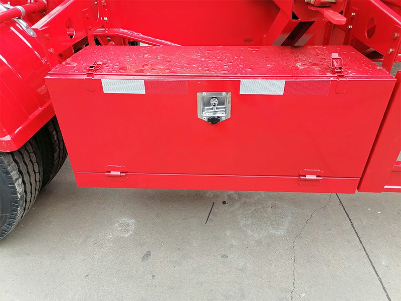 3 Axles Skeleton Container Semi Trailer Storage Box