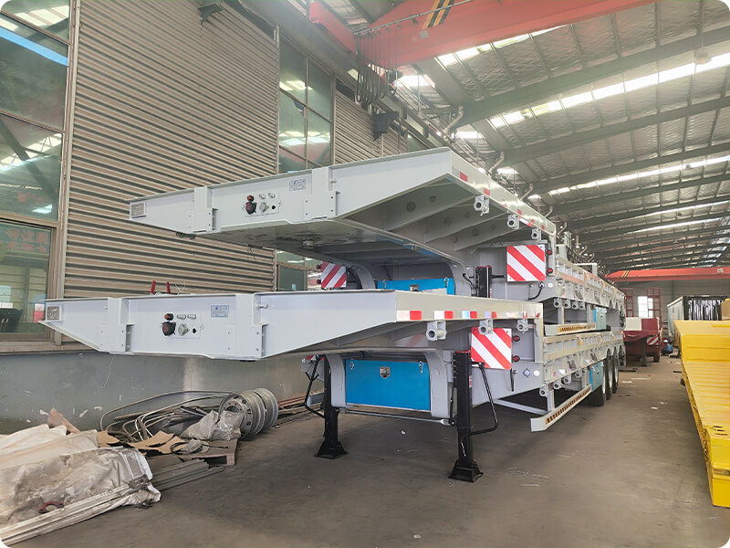 Packed transportation for semi‑trailers