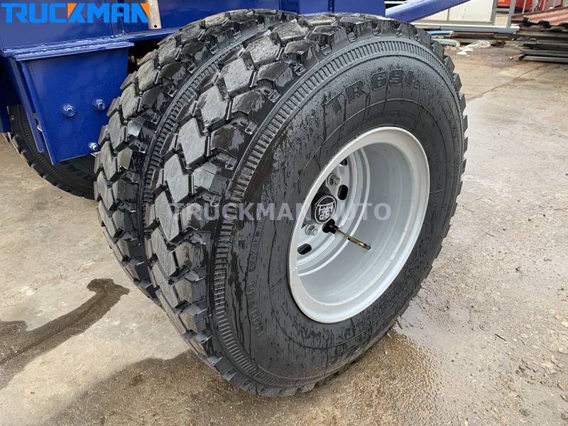 drawbar cargo trailer tire and axle
