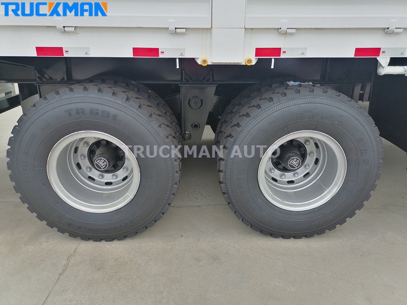 BPW axle and TRIANGLE tire