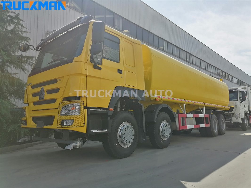 35000 liter SINOTRUK HOWO water tanker truck