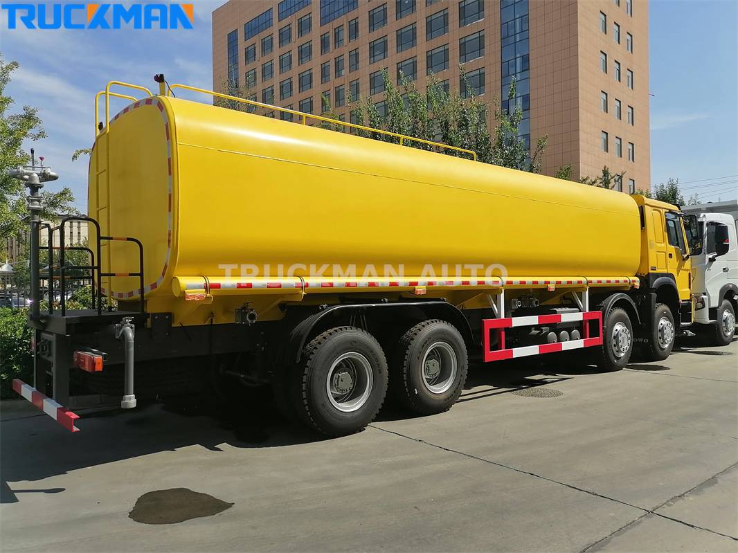 35000 liter SINOTRUK HOWO water tanker truck