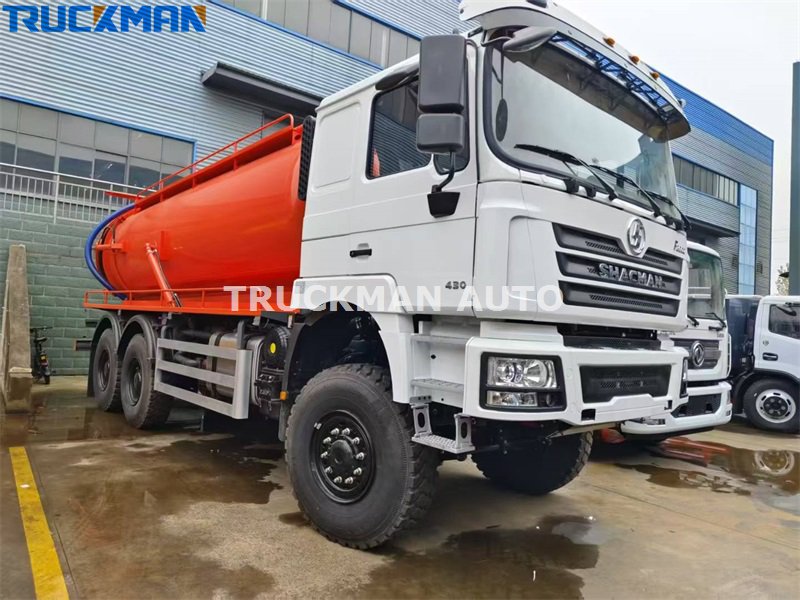 SHACMAN sewage suction truck